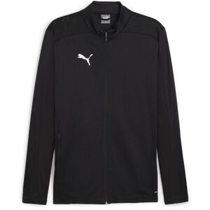 Puma Mens TeamGoal Jacket / Black/Silver